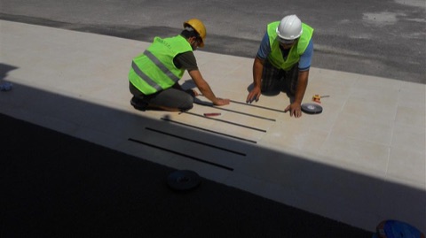 APM Terminalleri Kıvırcık Paspas, Zik Zak Paspas, Petek Paspas ve Kaydırmaz Uygulamaları