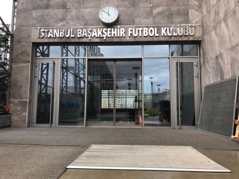 Başakşehir Futbol Kulübü A.Ş. Kauçuk Zemin Uygulamalarımız Tamamlandı