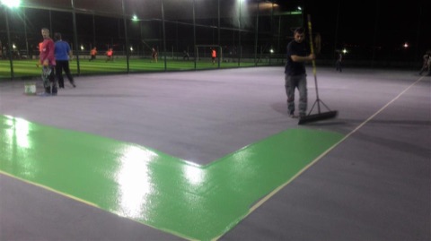 Bostanlı Best Centre Tenis Kort Yapımı