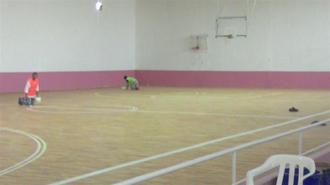 Çiğli 2. Ana Jet Üs Lojmanları Basketbol Saha Çizgileri