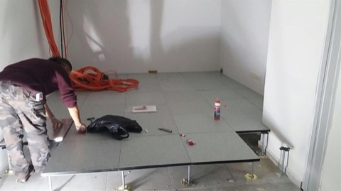 İzmir Demir Çelik A.Ş. Yükseltilmiş Döşeme Sistemleri Tamamlandı