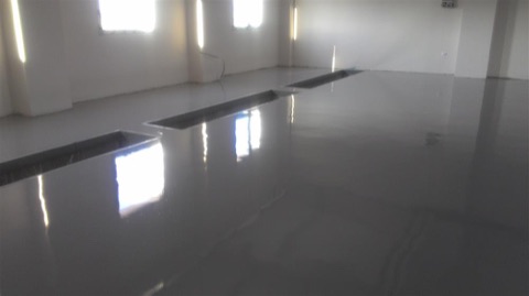 Kaltun Madencilik Self Leveling Epoksi Zemin Kaplama İşi Tamamlandı