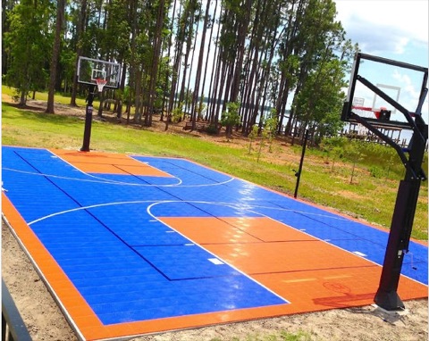 Modüler Plastik 3 x 3 Spor Saha Zemin Kaplamaları