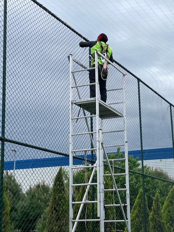 Tenis Kortu Çevre Çit Sistemi
