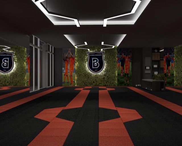 Başakşehir Futbol Kulübü A.Ş. Kauçuk Zemin Uygulamalarımız Tamamlandı