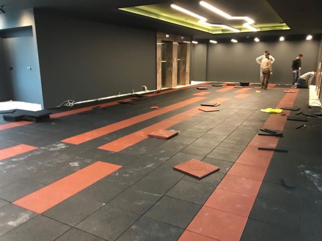Başakşehir Futbol Kulübü Tesisinde Kauçuk Zeminler