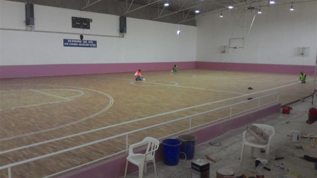 Basketbol sahası çizimi