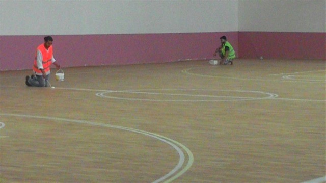 Basketbol sahası çizimi