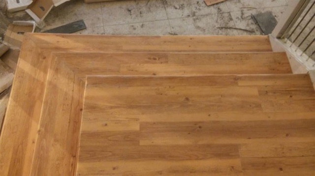 Plank Pvc İle Merdiven Kaplama