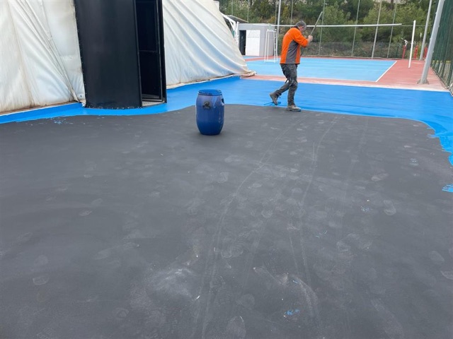 Hugo Boss Akrilik Hard Court Zemin Kaplama İşleri