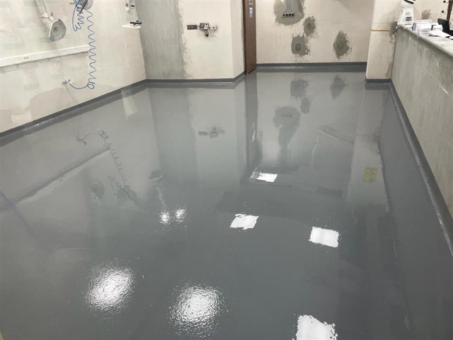 Kaltun Madencilik Epoksi Self Leveling Uygulamaları Tamamlanmıştır