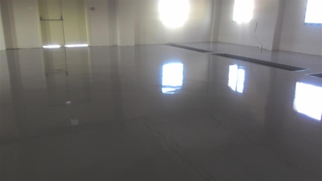 Kaltun Madencilik Self Leveling Epoksi Zemin Kaplama İşi Tamamlandı