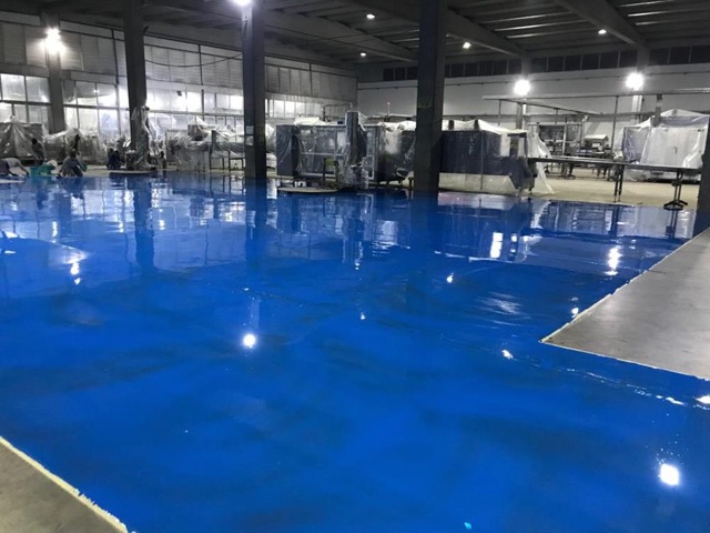 Kaltun Su Fabrikası Epoksi Forklift Yol Kaplaması