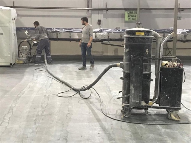Kaltun Su Fabrikası Vakumlu Silim Makinası Çalışmaları