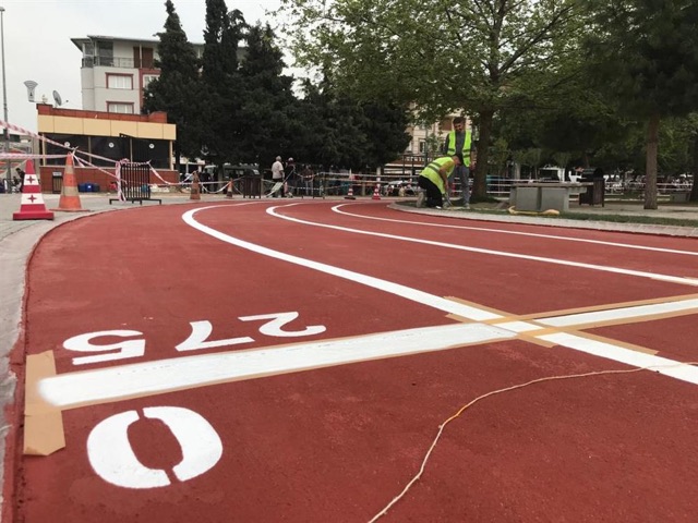Koşu Pisti Yapımı Kemalpaşa Belediyesi İZMİR