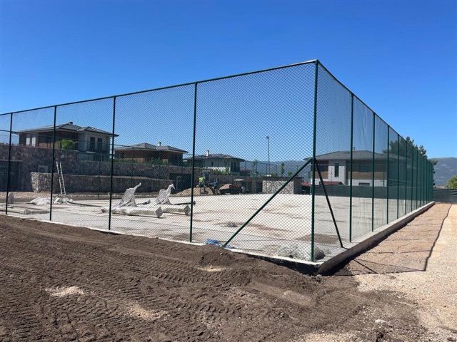 Güven Erbek Kemalpaşa Tenis Kortu Çevre Çit İmalatı