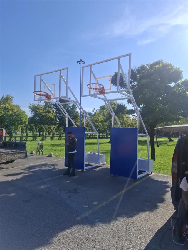 Sakarya Belediyesi 3 x 3 Basketbol Zemin Kaplaması Ve Seyyar Pota Kurulumu