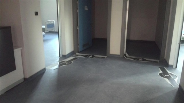 Yoğun trafik pvc yer kaplamaları