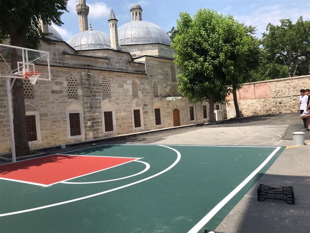 Vefa Lisesi Basketbol Saha Zemin Kaplaması