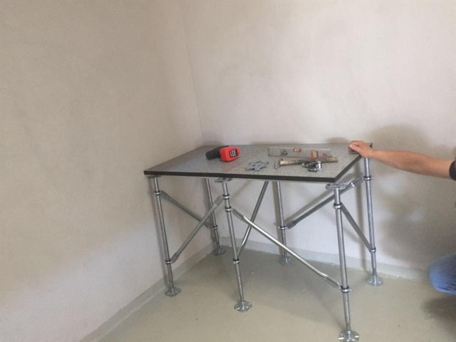 Bohça Sistemi İle Sac Taban Kaplamalı Yükseltilmiş Döşeme Sistemi