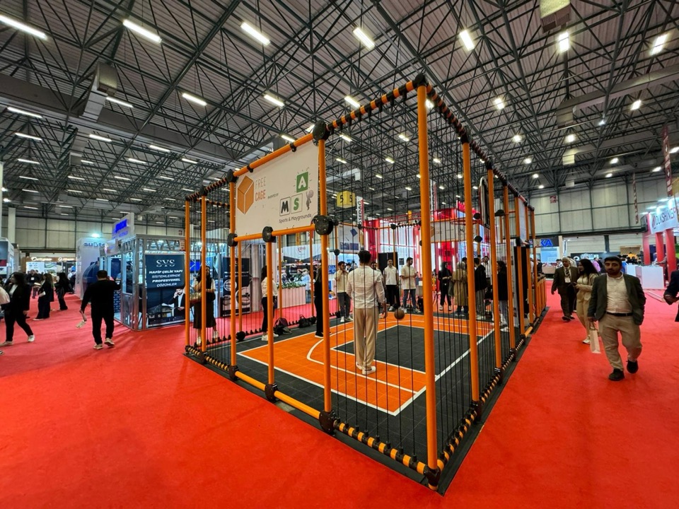 Modüler Plastik 3 x 3 Spor Saha Zemin Kaplamaları