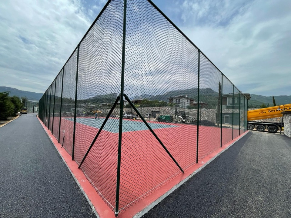 Tenis Kortu Çevre Çit Sistemi