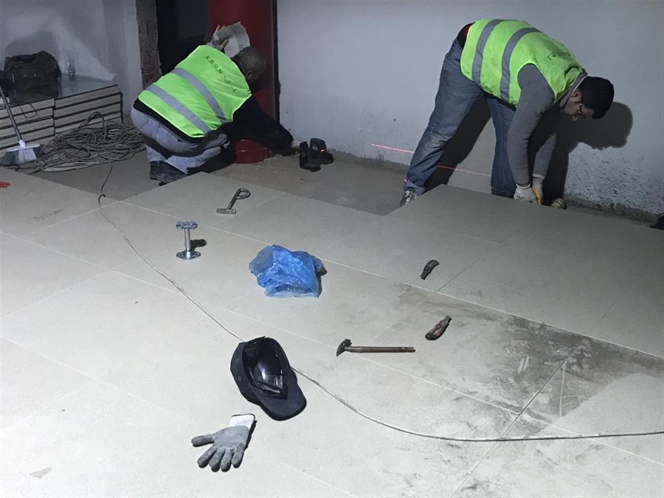 PAA-503 PVC Yüzey Panel Yükseltilmiş Döşeme Sistemi
