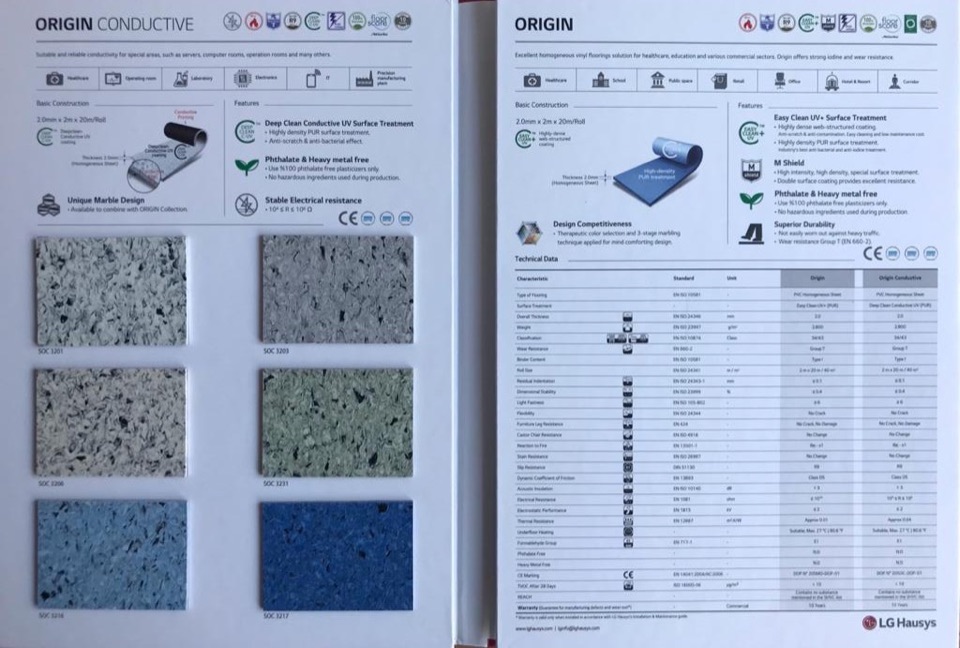 Conductive PVC Yer Kaplamaları
